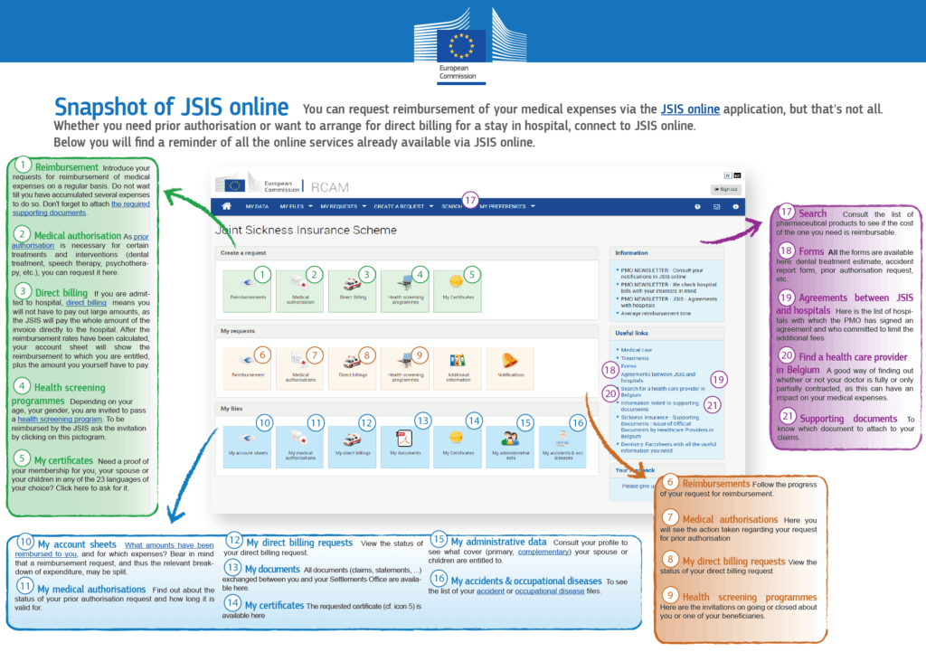 JSIS website user instruction