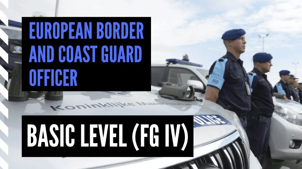 Salary and benefits – Frontex Border Guard Officer, BASIC Level (FG IV)