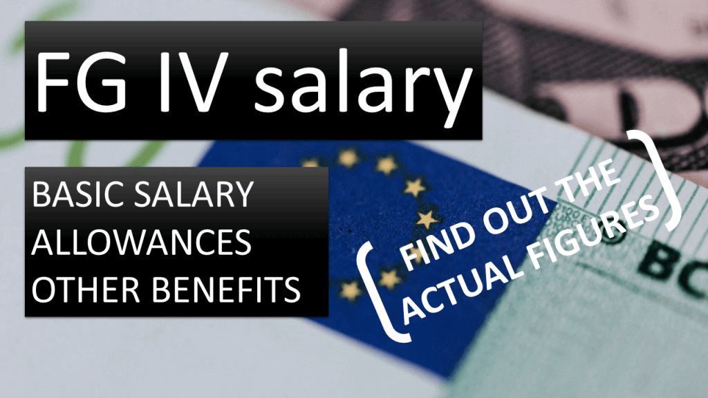 Salary of a European Commission contract agent, FG IV