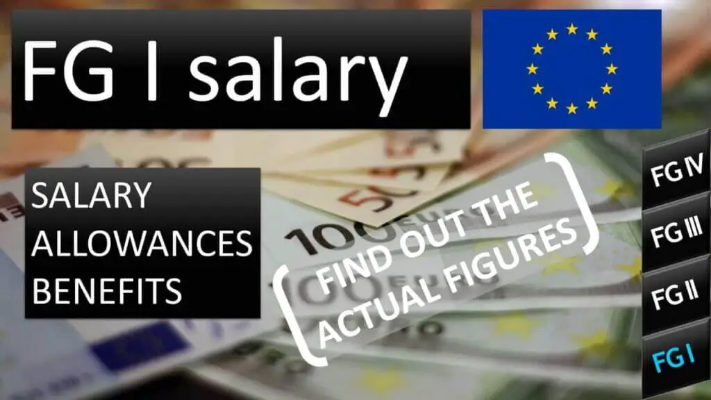 Salary contract agent FGI European Commission