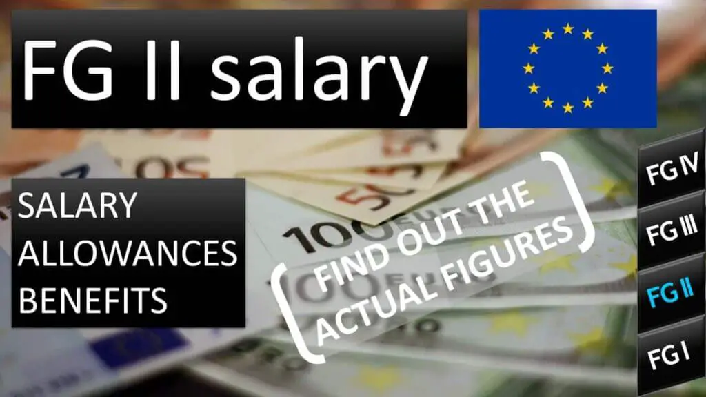 Article about salary of contract agent FGII at the European Commission