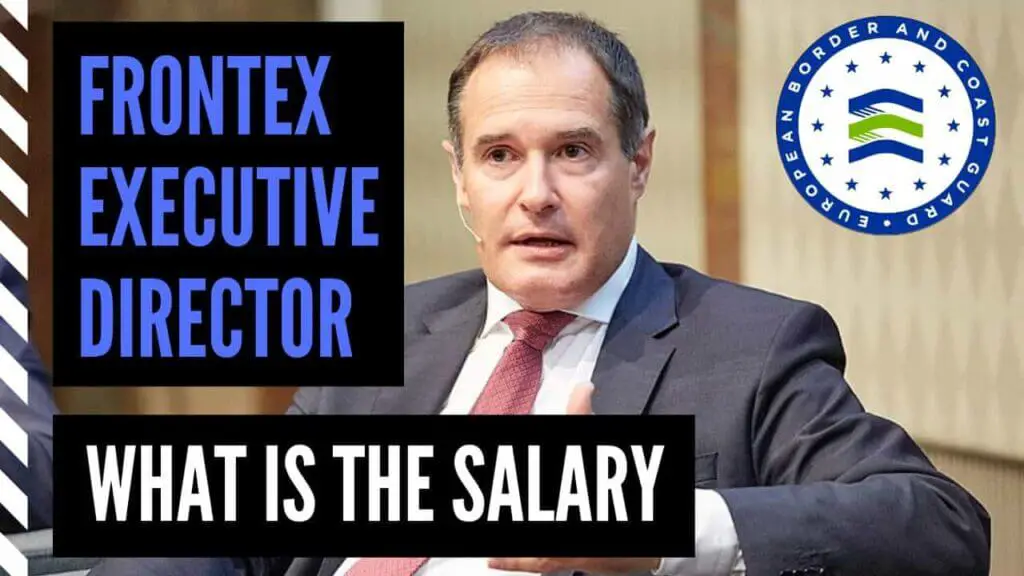 What is the salary of Frontex Executive Director
