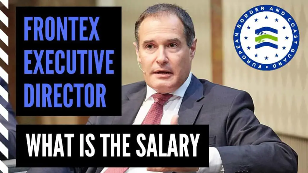 What is the salary of Frontex Executive Director