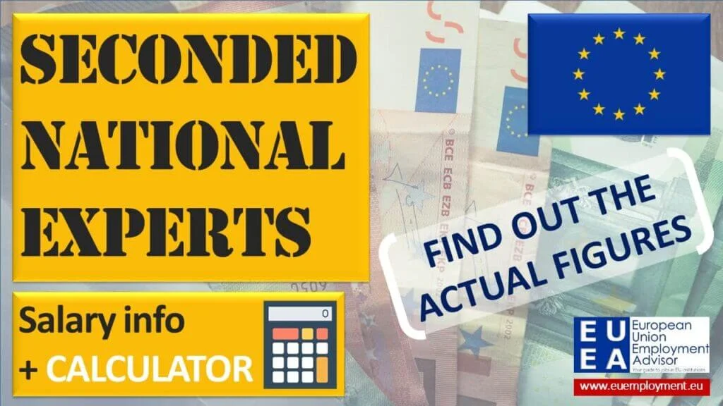 Seconded National Expet SNE salary calculator