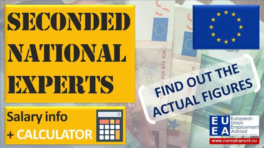 Seconded National Experts (SNEs) salary calculator