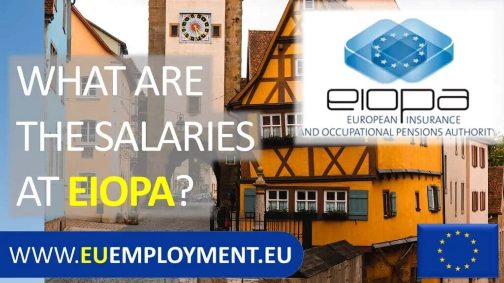 Illustration of an article about EIOPA salaries