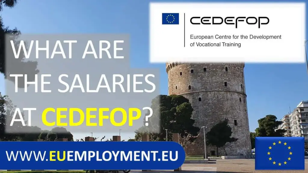 CEDEFOP salaries