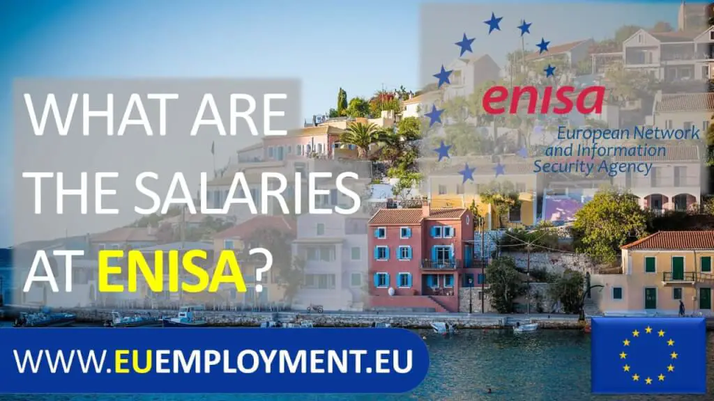 Illustration of an article about ENISA salaries