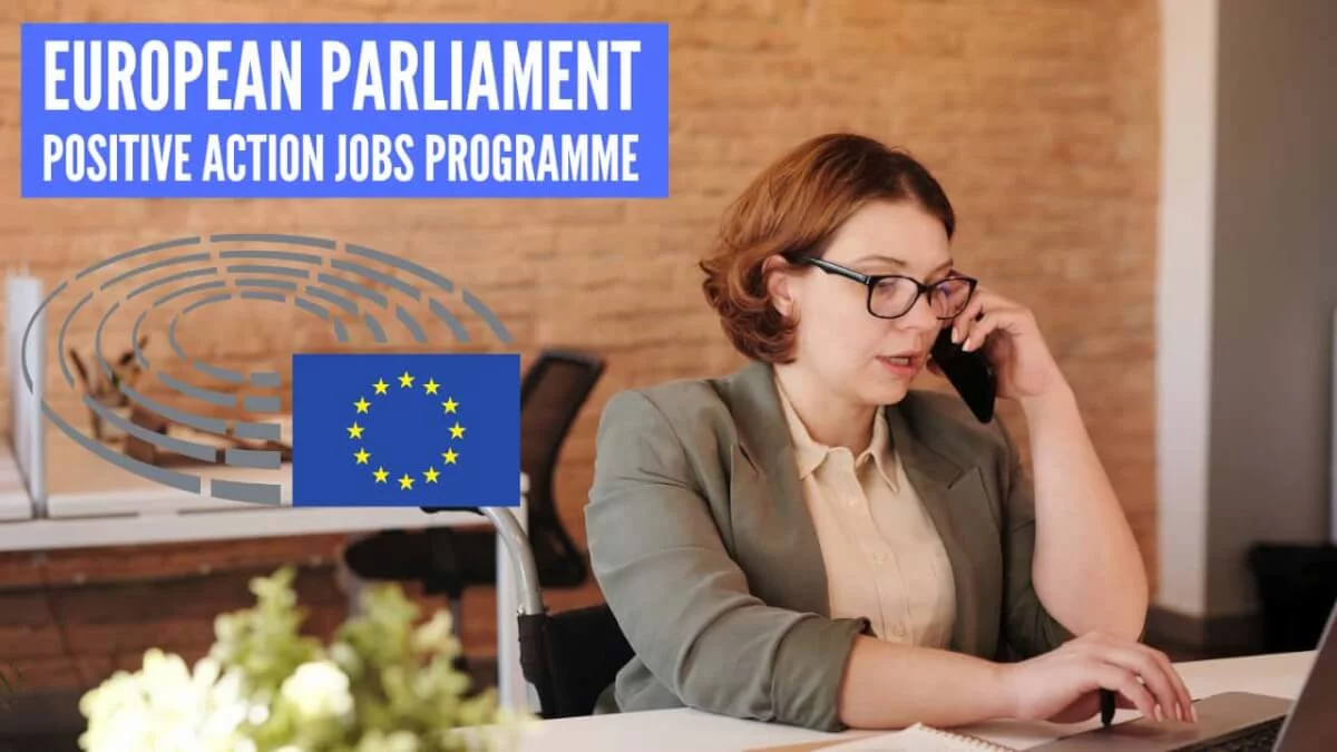 European Parliament Positive Action Jobs Programme 2023 launched