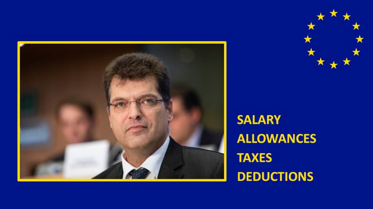 What is the salary of Janez Lenarcic, European Commission Commissioner?