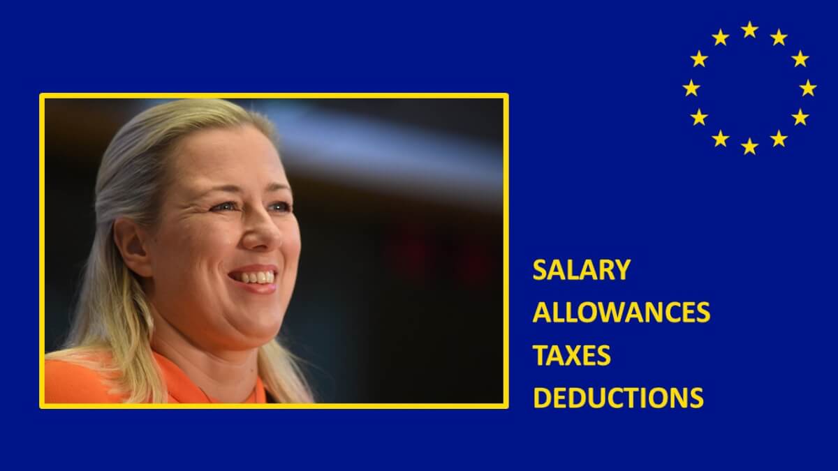 What is the salary of Jutta Urpilainen, European Commission Commissioner?￼
