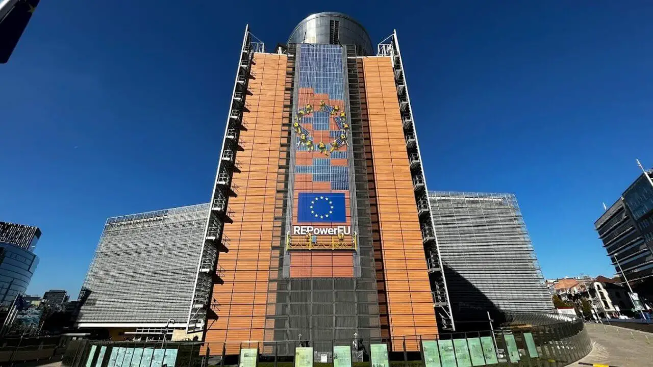 The Berlaymont building in Brussels, where the European Commission headquarters are located